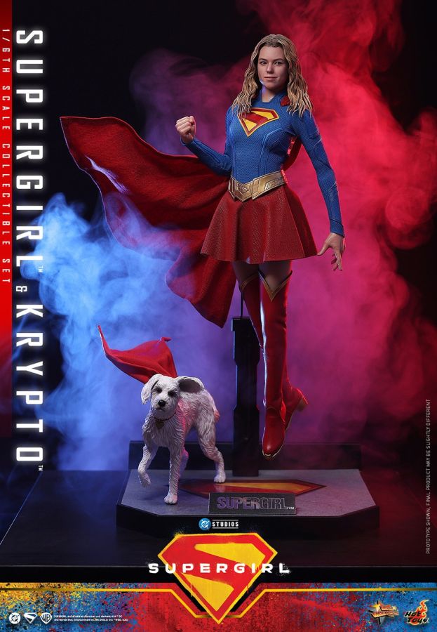 [Pre-Order] Supergirl - Supergirl & Krypto Sixth Scale Figure Set